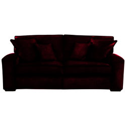 Duresta Trinity Medium Sofa Rembrandt Alizarin Crimson